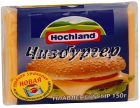 Сыр Hochland плавленый Чизбургер ломтики