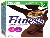 Хлопья Nestle Fitness с тёмным шоколадом
