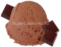 Мороженое сливочное шоколадное
