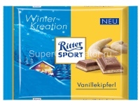 Шоколад Ritter Sport зимний Ванильный Рогалик