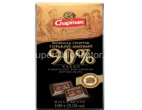 Шоколад Спартак 90% горький