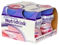 Напиток Nutridrink Compact Protein со вкусом клубники